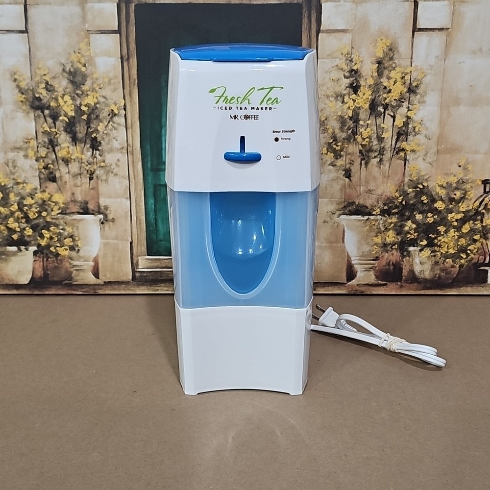 Mr. Coffee Fresh Iced Tea Maker 3 Quart Blue TM75NB Base ONLY NO Pitcher